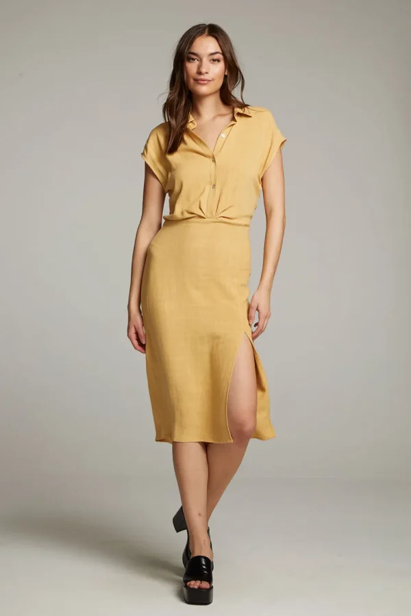 Clearance Atlantic Parchment Midi Dress Women Loungewear | Dresses