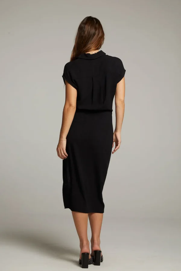Cheap Atlantic True Black Midi Dress Women Dresses | Loungewear