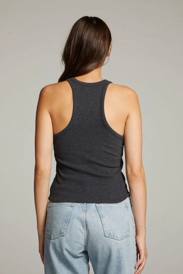 Outlet August Black Tank Top Women Loungewear | Tops