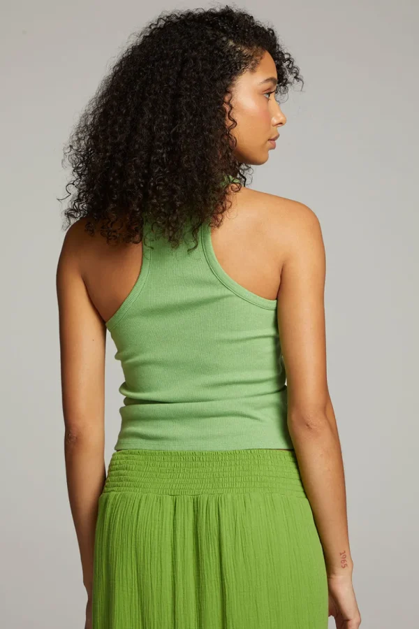 Cheap August Piquant Green Tank Top Women Loungewear | Tops