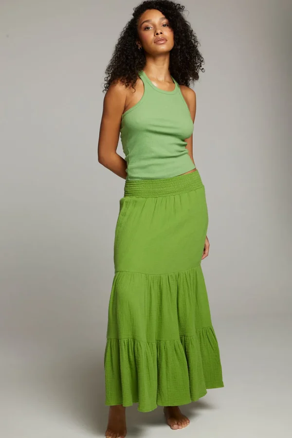 Cheap August Piquant Green Tank Top Women Loungewear | Tops