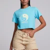 Outlet Balance Crop Tee Women Loungewear | Graphics