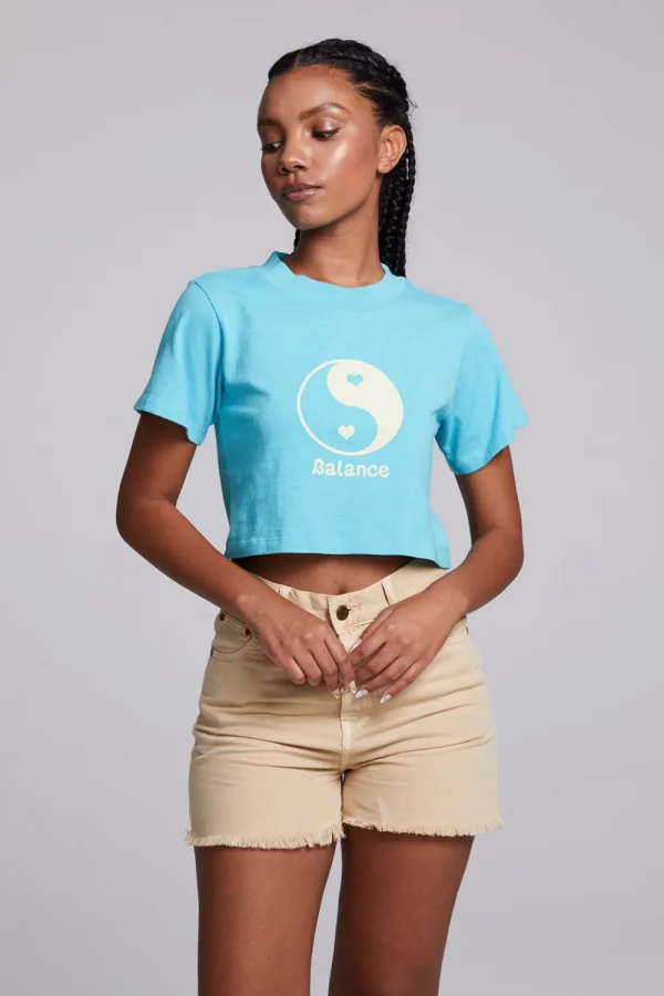 Outlet Balance Crop Tee Women Loungewear | Graphics