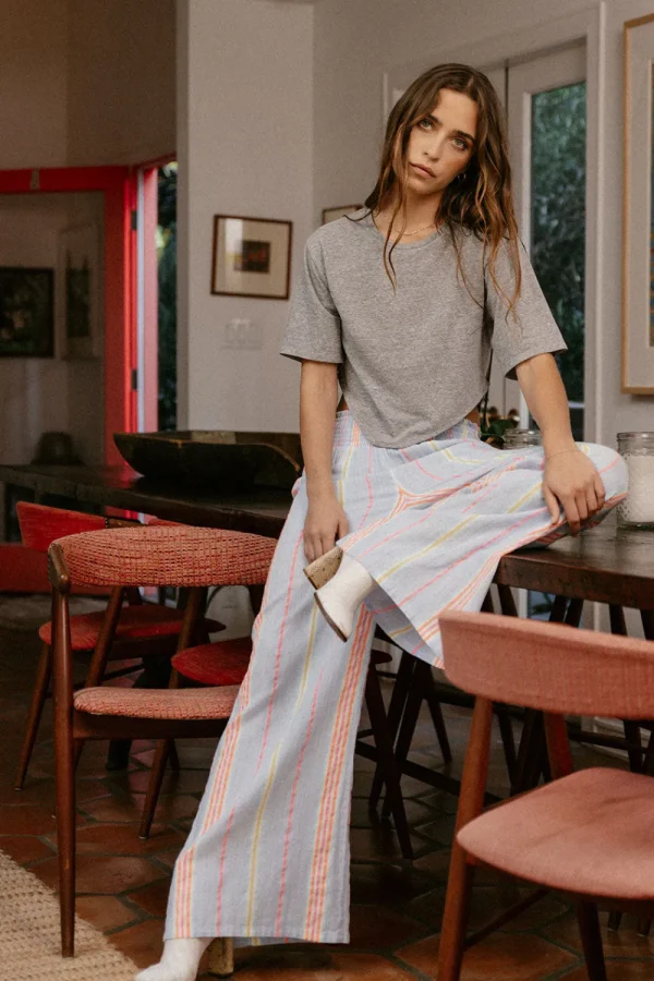 Fashion Bari South West Beach Stripe Trouser Women Loungewear | Bottoms