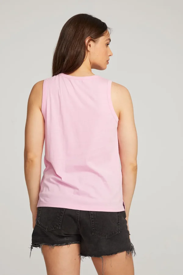 Clearance Basic Pastel Lavender Slit Tank Women Loungewear | Essentials