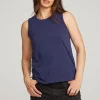 Sale Basic Sapphire Slit Tank Women Essentials | Loungewear