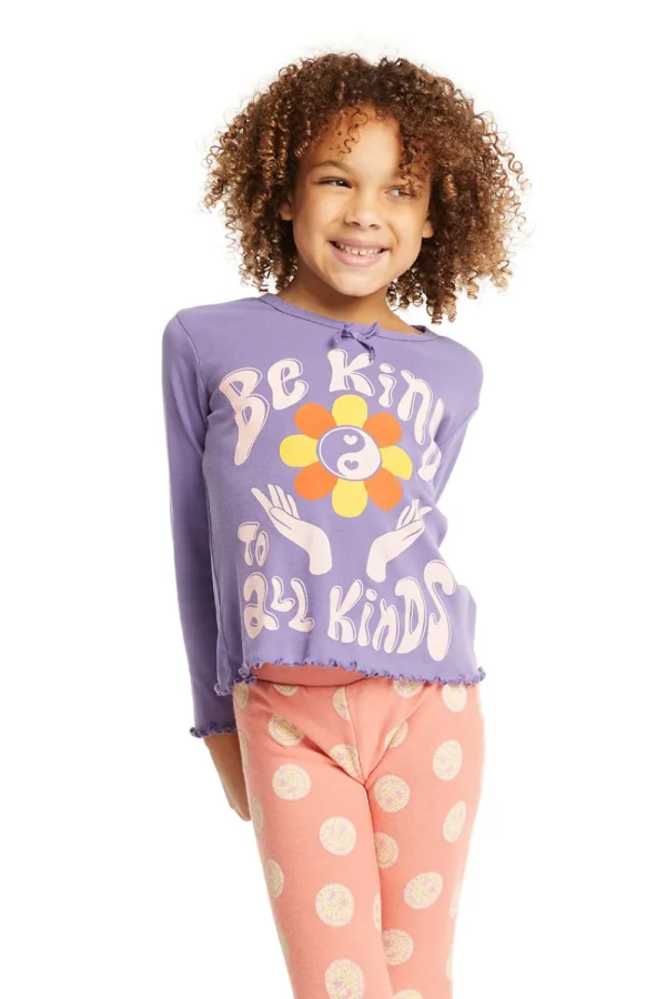 Cheap Be Kind Long Sleeve Kids Girls