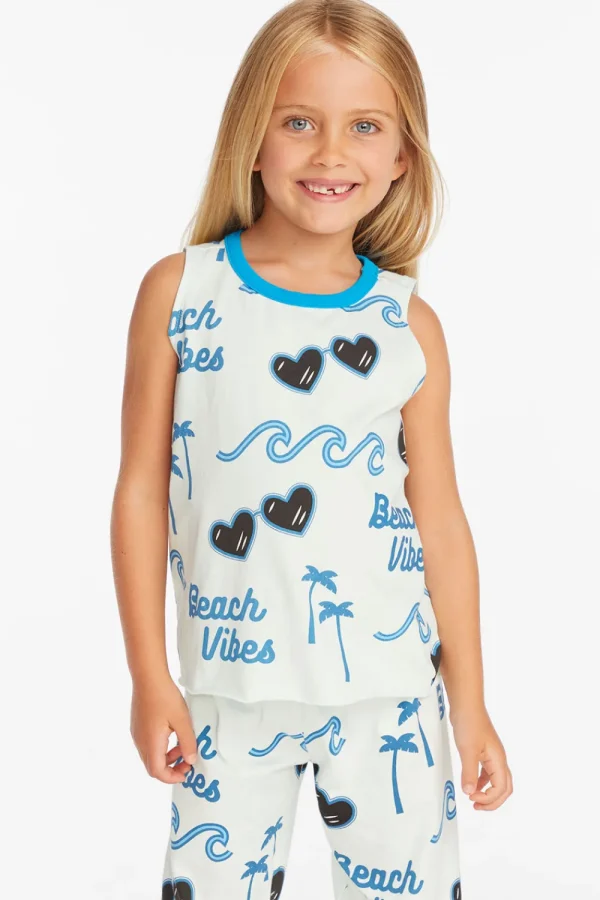 Outlet Beach Vibes Girls Millie Tank Kids Girls