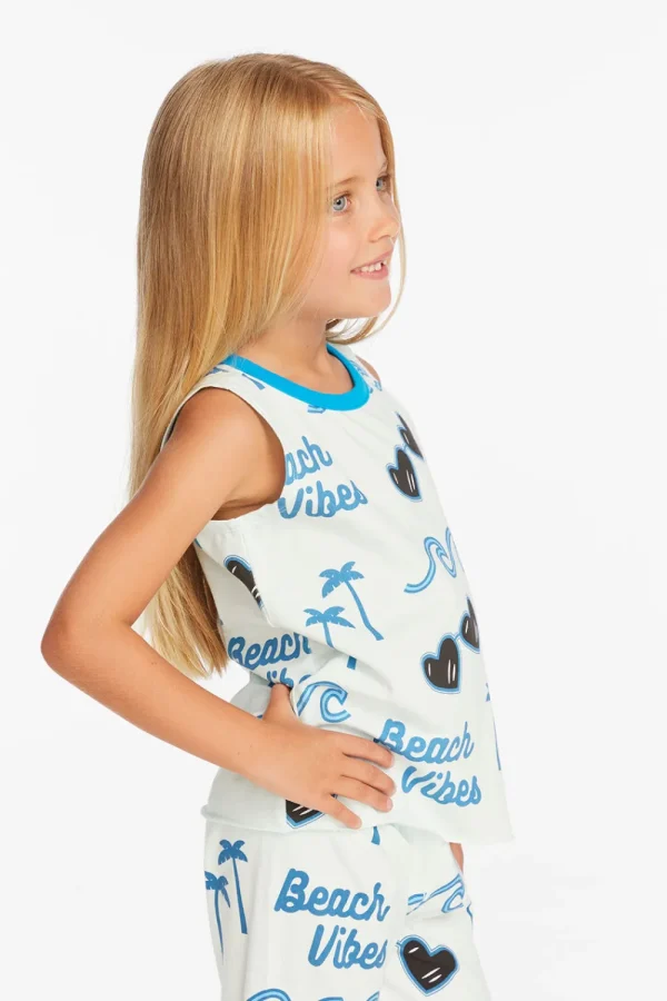 Outlet Beach Vibes Girls Millie Tank Kids Girls