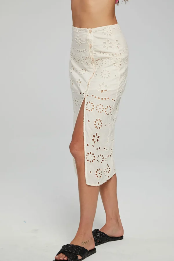 New Belle Midi Skirt - Gardenia Women Loungewear | Bottoms