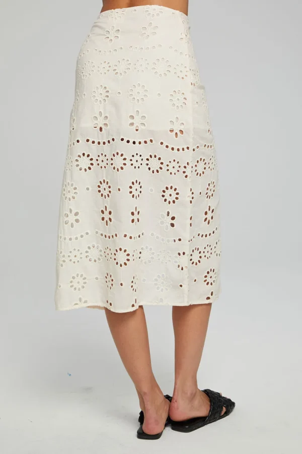New Belle Midi Skirt - Gardenia Women Loungewear | Bottoms