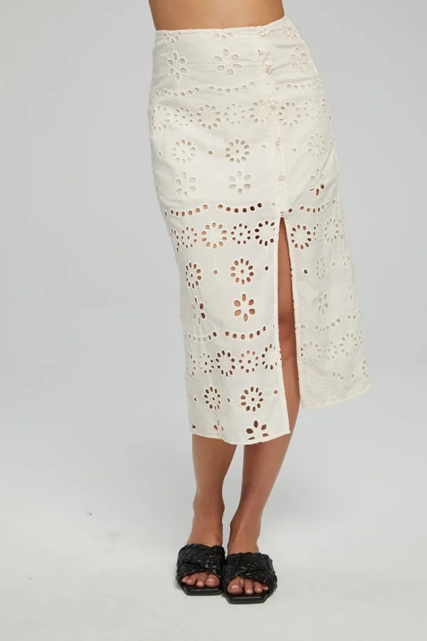 New Belle Midi Skirt - Gardenia Women Loungewear | Bottoms