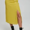 New Belle Midi Skirt - Kiwi Women Loungewear | Bottoms