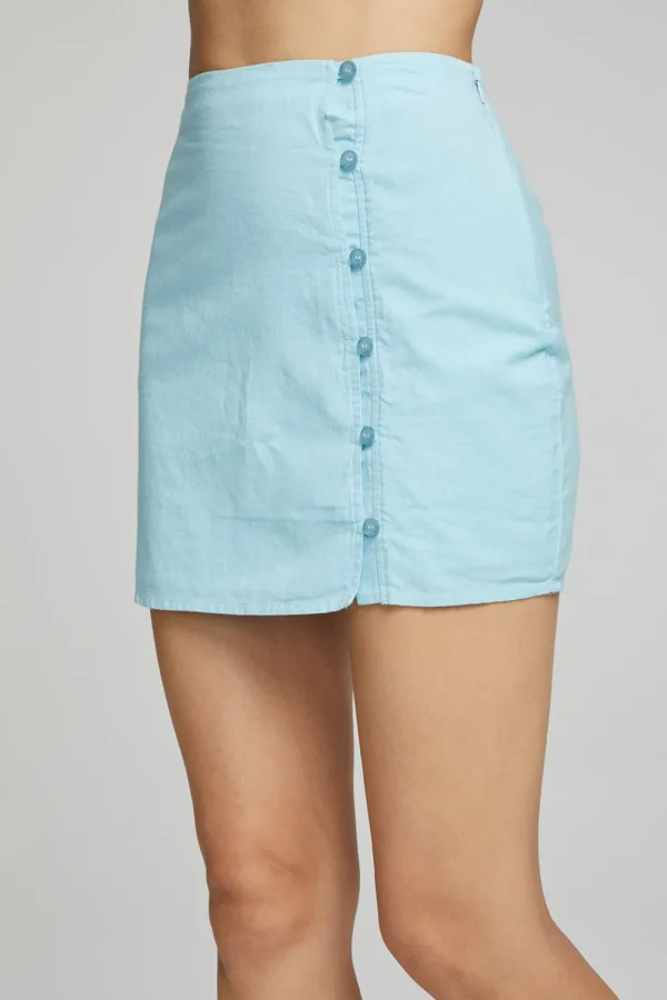 Online Belle Mini Skirt - Clear Sky Women Loungewear | Bottoms