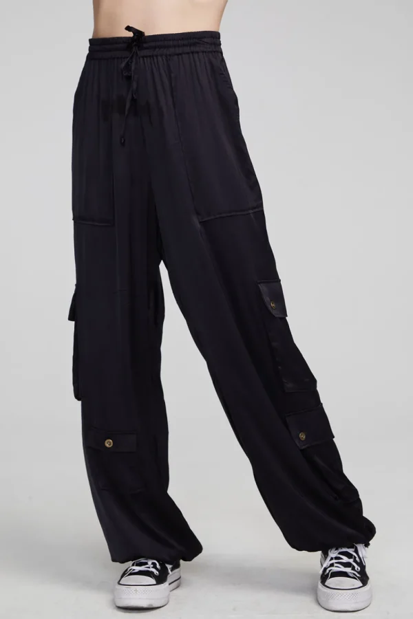 Shop Billyy Shadow Black Trousers Women Loungewear