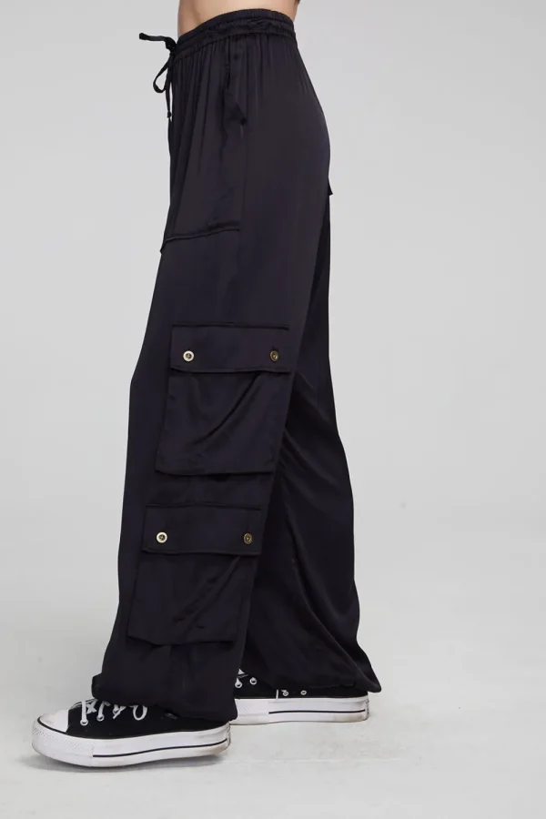 Shop Billyy Shadow Black Trousers Women Loungewear