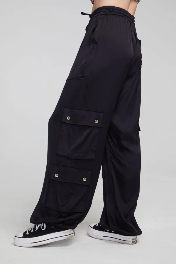 Shop Billyy Shadow Black Trousers Women Loungewear