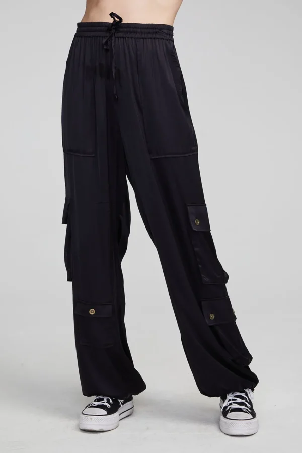 Shop Billyy Shadow Black Trousers Women Loungewear