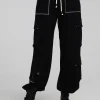 Store Bily Shadow Black Jogger Women Loungewear | Bottoms
