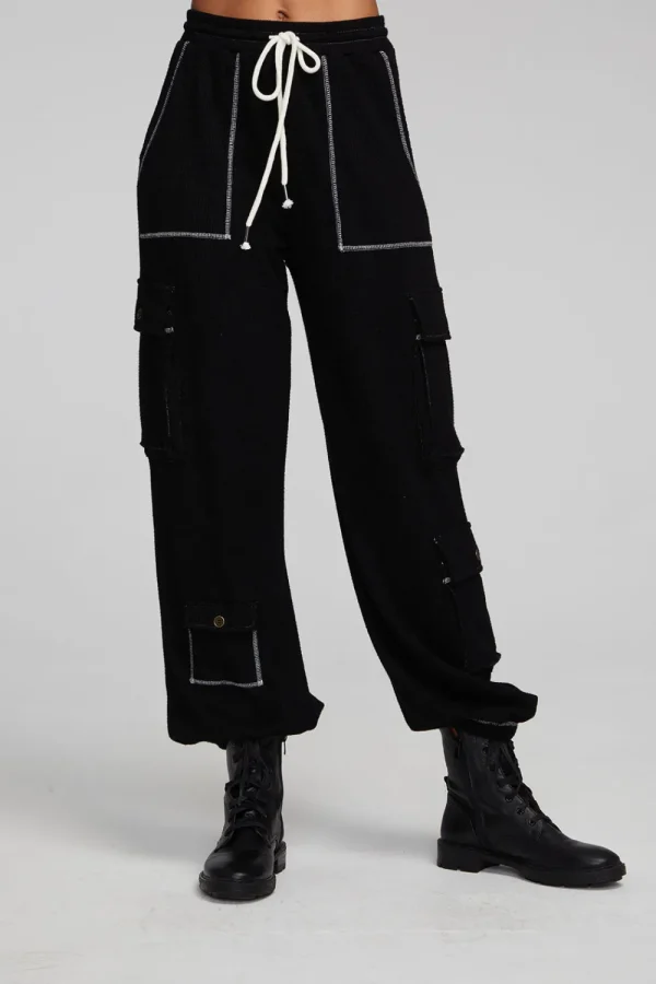 Store Bily Shadow Black Jogger Women Loungewear | Bottoms