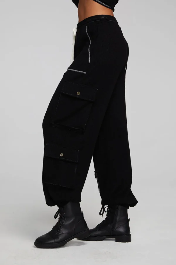 Store Bily Shadow Black Jogger Women Loungewear | Bottoms
