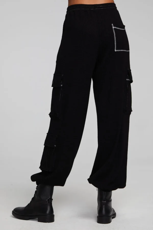 Store Bily Shadow Black Jogger Women Loungewear | Bottoms