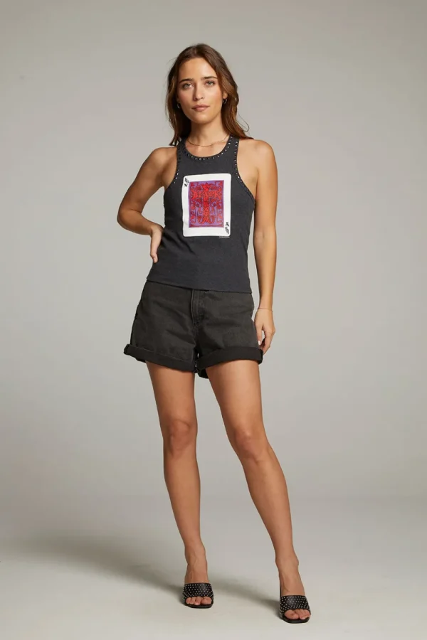 Shop Black Sabbath Cross Tank Women Loungewear | Tops