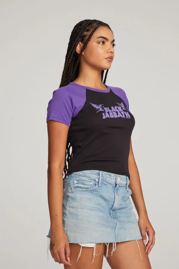 Discount Black Sabbath Henry Logo Tee Women Loungewear | Music