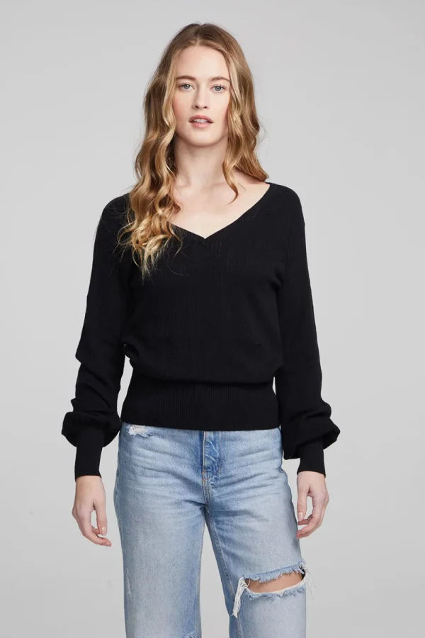 Best Sale Blackheart Shadow Star Long Sleeve Women Loungewear | Tops