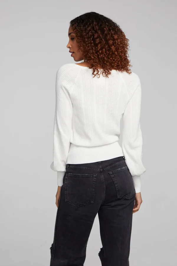 New Blackheart White Star Long Sleeve Women Loungewear | Tops