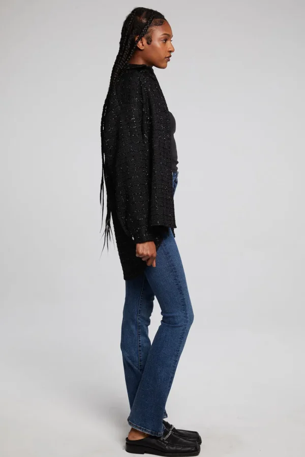 Online Blake Licorice Button Down Women Loungewear | Tops