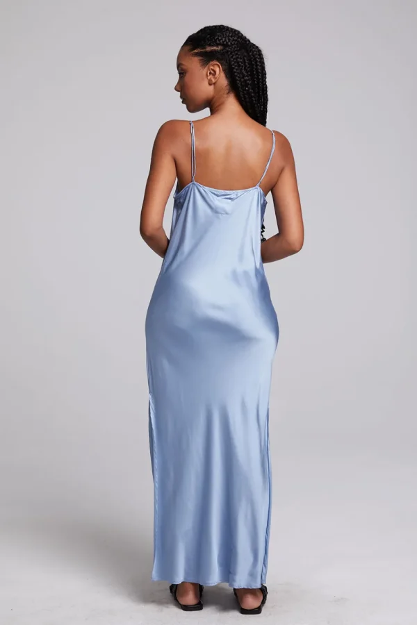 Fashion Bleeker Blue Grotto Midi Dress Women Loungewear | Dresses