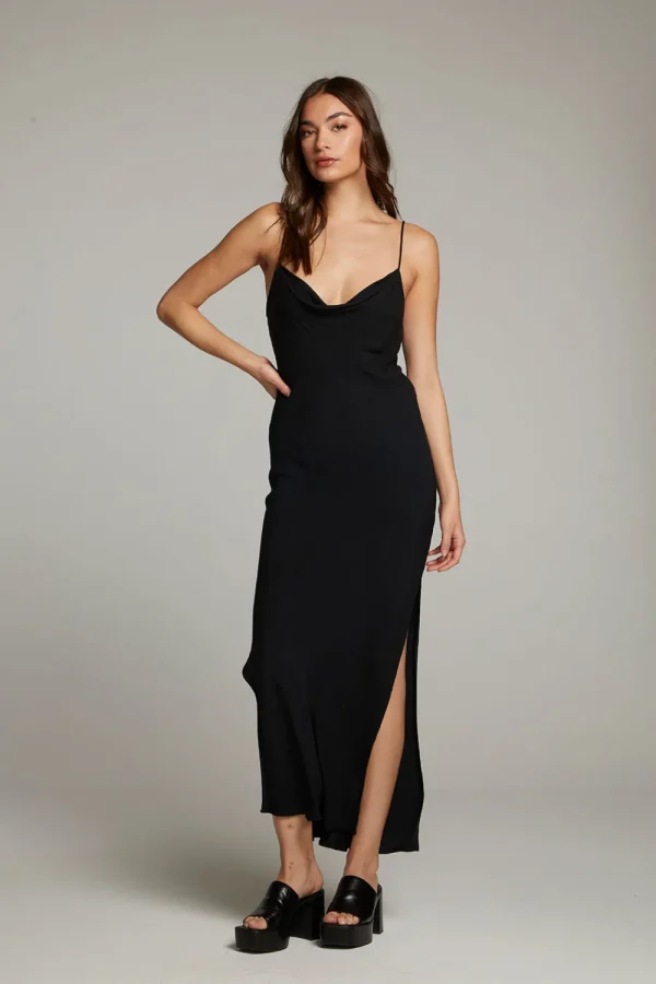 Cheap Bleeker Licorice Slip Dress Women Loungewear | Dresses