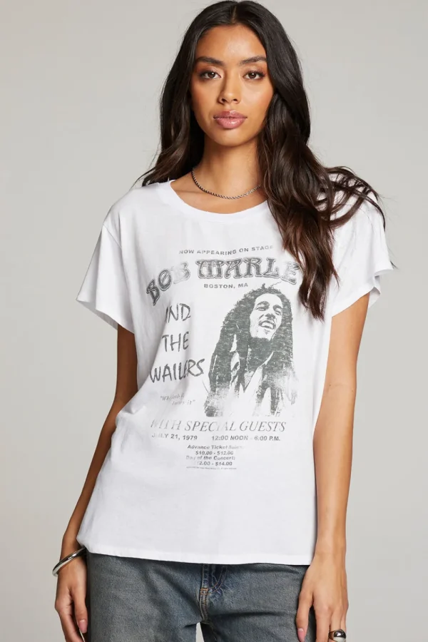 Shop Bob Marley Harvard Stadium Tee Women Loungewear | Music