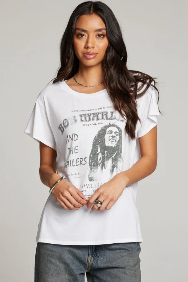 Shop Bob Marley Harvard Stadium Tee Women Loungewear | Music