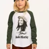 Clearance Bob Marley Portrait Boys Baseball Tee Women/Kids/BOY Boys | Music