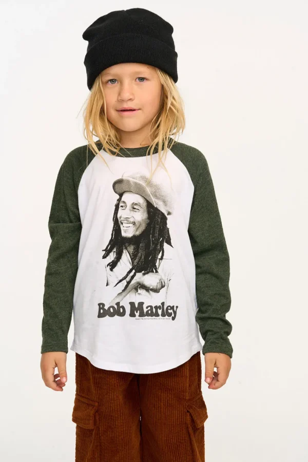 Clearance Bob Marley Portrait Boys Baseball Tee Women/Kids/BOY Boys | Music
