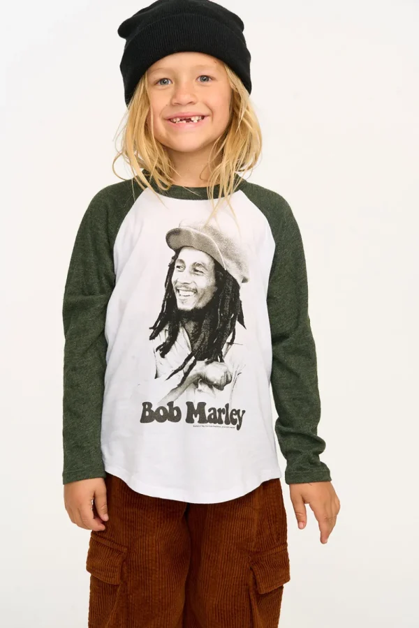 Clearance Bob Marley Portrait Boys Baseball Tee Women/Kids/BOY Boys | Music