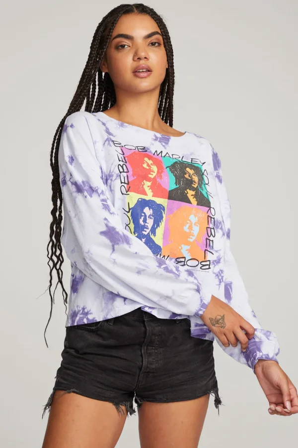 Discount Bob Marley Soul Rebel Long Sleeve Tee Women Loungewear | Music
