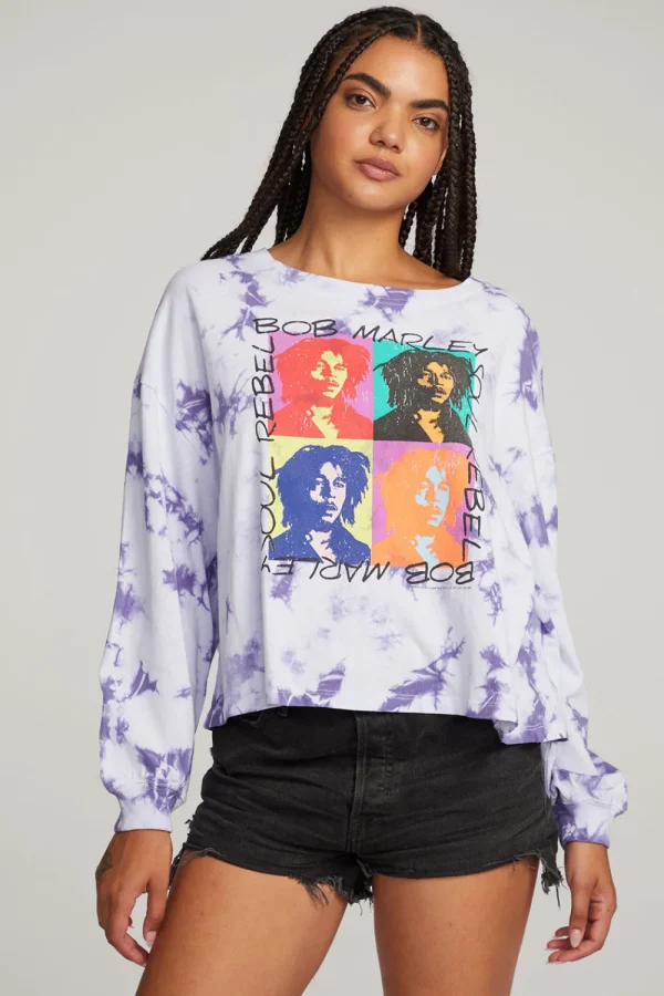 Discount Bob Marley Soul Rebel Long Sleeve Tee Women Loungewear | Music