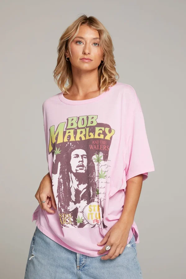 Sale Bob Marley Stir It Up One Size Tee Women Loungewear | Music