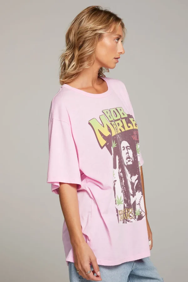 Sale Bob Marley Stir It Up One Size Tee Women Loungewear | Music