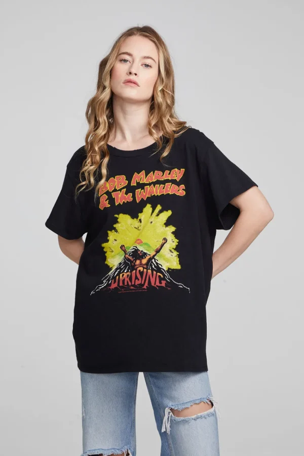 New Bob Marley Uprising Tee Women Loungewear | Music