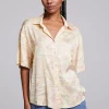 Best Bocelli Vanilla Button Down Women Loungewear | Tops