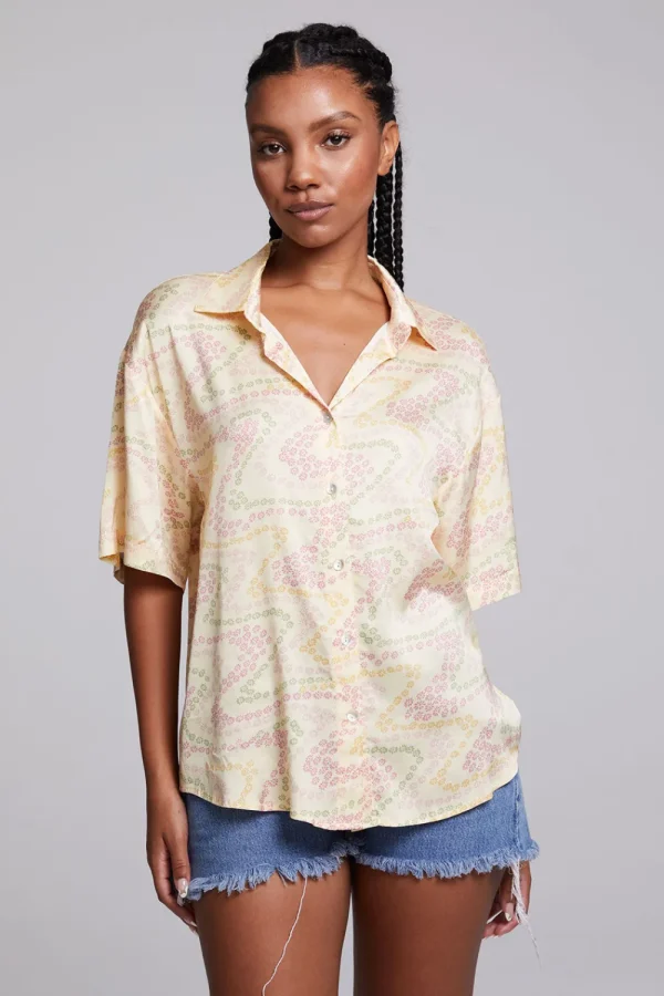 Best Bocelli Vanilla Button Down Women Loungewear | Tops