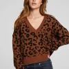 Discount Bolinas Leopard Print Pullover Women Outerwear | Loungewear