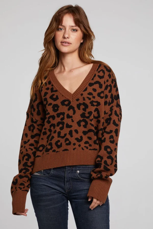 Discount Bolinas Leopard Print Pullover Women Outerwear | Loungewear