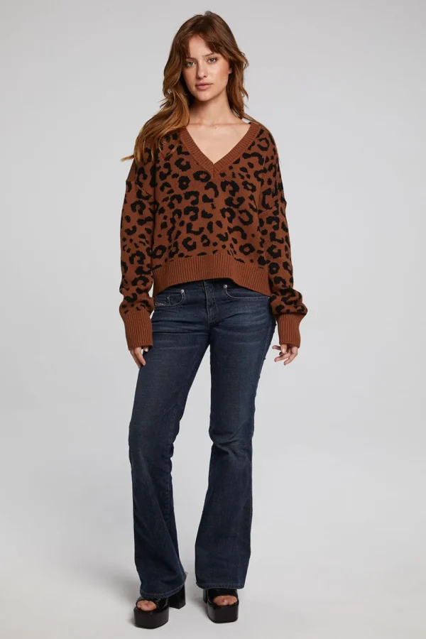 Discount Bolinas Leopard Print Pullover Women Outerwear | Loungewear