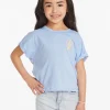 New Bolt Heart Girls Tee Kids Girls