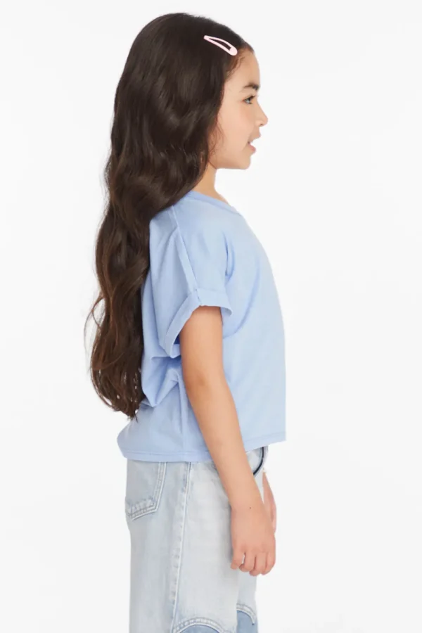 New Bolt Heart Girls Tee Kids Girls